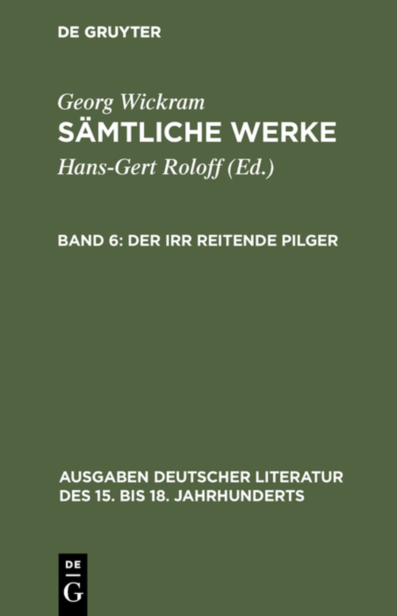 Der irr reitende Pilger